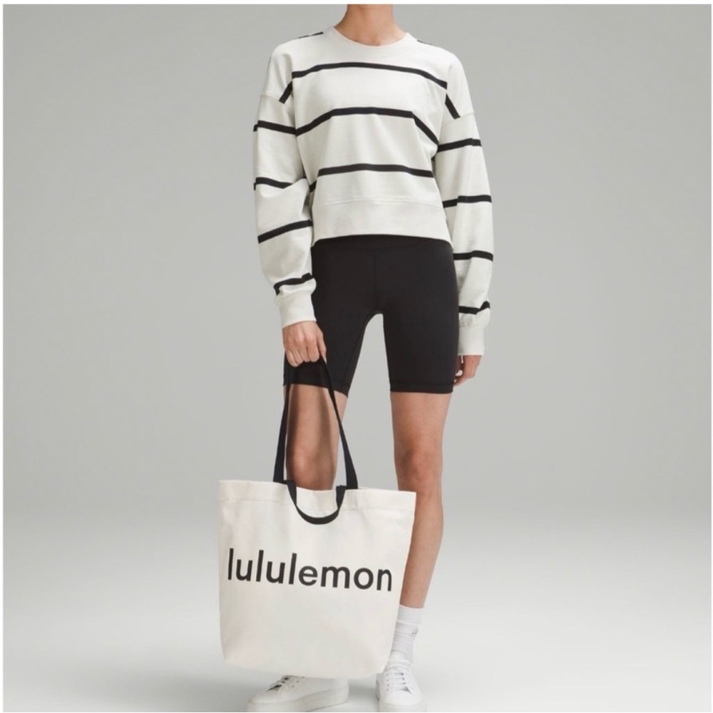 Lululemon Double-Handle Canvas Tote - Picture 2 of 9